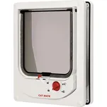 Dvířka pro kočku magnetická Cat Mate 4-way Cat-Flap, bílá