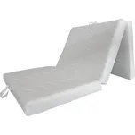 BENAB Skládací matrace s paměťovou pěnou VISCO 90x190 cm Pratelný potah Chloe Active