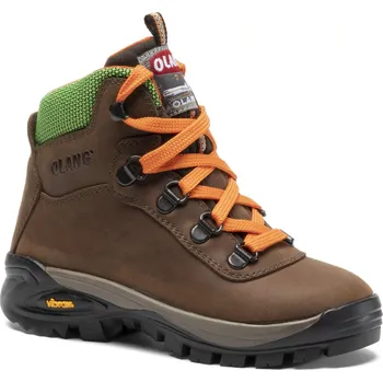 Dětská treková obuv Dětské trekové boty OLANG Logan.tex kids EU 34, hnědá