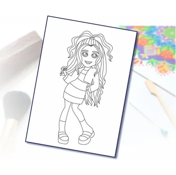 Radost v písku Šablona na pískování rebelka 3 Varianta: A5 (148 x 210 mm)