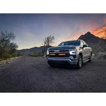 Příslušenství osvětlení automobilu Sada světel do masky Lazer pro Chevrolet Silverado 1500 LT, 2x Triple-R 1000
