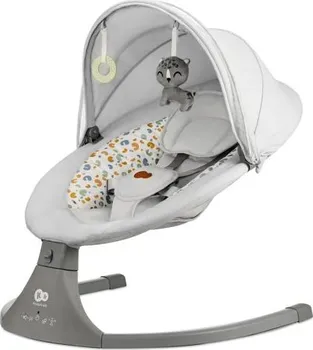 Kinderkraft Lumi lehátko s melodií 2v1 Premium Light Grey