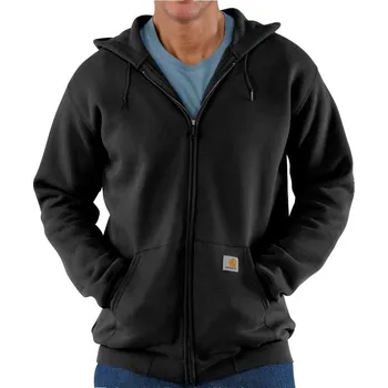 Pánská mikina CARHARTT K122BLK Midweight Hooded černá pánská mikina zip XXL