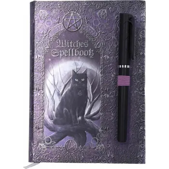 Zápisník poznámkový blok Embossed Witches