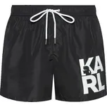 Plavecké šortky Karl Lagerfeld Classic M KL21MBS02 S