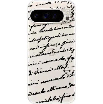 Pouzdro na mobilní telefon Odolné silikonové pouzdro iSaprio - Handwriting 01 - black - Google Pixel 9 Pro XL
