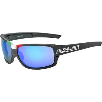 cyklistické brýle brýle SALICE 017ITACRX black/RWblue/clear+CRXsmoke