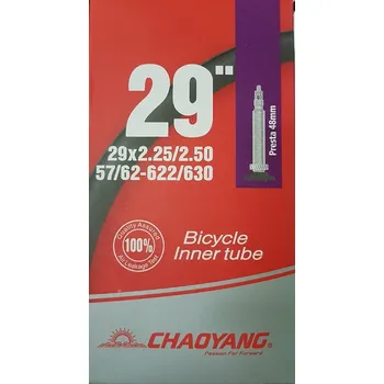 Duše na kolo Duše na kolo CHAOYANG-29x2,25/2,50 FV48 (57/62-622/630) /Vel:29 Černá 29''