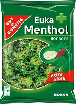 Bonbon Gut & Gustig Eukalyptovomentolové bonbony 300 g