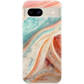 Pouzdro na mobilní telefon Odolné silikonové pouzdro iSaprio - Orange and Blue - Google Pixel 8a