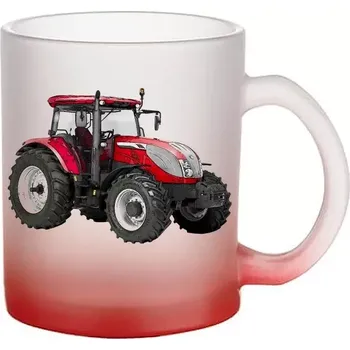 McCormick G165 MAX skleněný hrnek traktor (hrneček s traktorem matné sklo )
