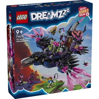 Stavebnice LEGO LEGO DREAMZzz 71478 Nikdyčarodějnice a její Půlnoční krkavec