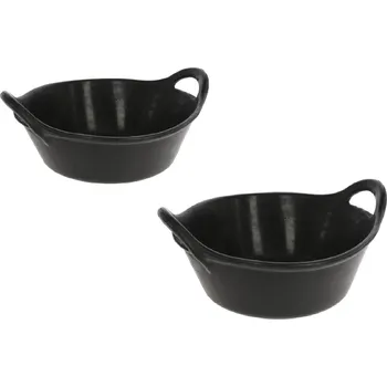 krmítko pro hospodářská zvířata Krmná mísa KANGURO, gumová, flexibilní, 11 a 20 l černá - 20 L