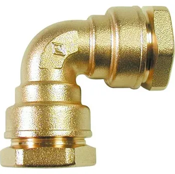 Vodovodní potrubí BUGATTI VALVOPAT BWO koleno 32mm, svěrné, voda/plyn, mosaz