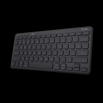 Klávesnice TRUST Klávesnice bezdrátová LYRA COMPACT WIRELESS KEYBOARD US