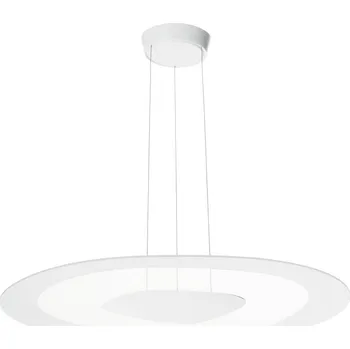 LINEA LIGHT Závěsné LED svítidlo Antigua organického tvaru Varianta: 605 x 608 x 2000 mm, 38 W, bílá