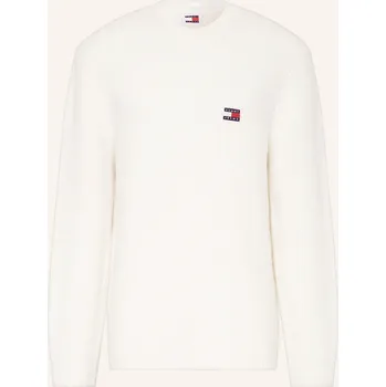Pánská móda Tommy Jeans Pánský Svetr, bílá, XL