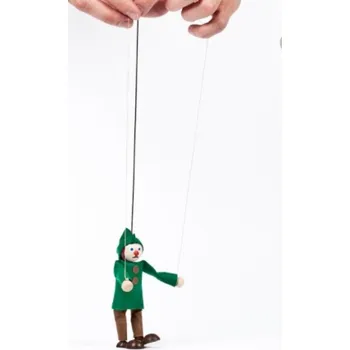 Dřevěná hračka Gerlich Dřevěná loutka Myslivec Miloš