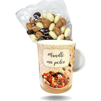 CHD Třebíčsko Mandle mix polev - dárkový tubus 300g