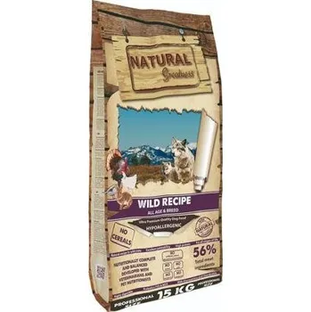 Krmivo pro psa Natural Greatness Wild Recipe All B./kachna,krůta,kuře, 2 kg