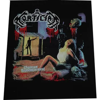 Nášivka nášivka na záda, zádovka Mortician - Chainsaw Dismemberment