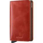 Kožené pouzdro na karty SECRID Slimwallet Vintage Orange oranžová cihlová