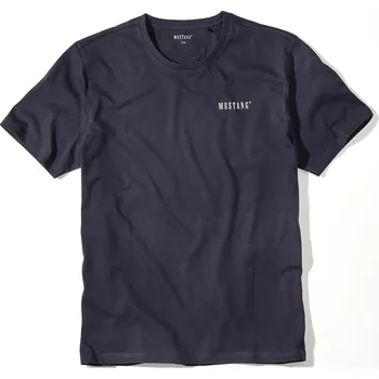 Pánské tričko MUSTANG Modré pánské tričko BRUNO M 4240_2100.574