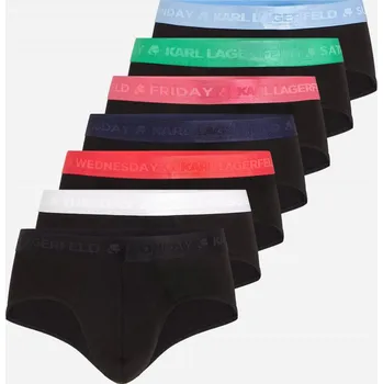 Boxerky SPODNÍ PRÁDLO KARL LAGERFELD DAY OF THE WEEK BRIEF 7-PACK MULTI DAYS