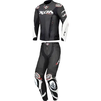 Moto bunda Dvoudílná kožená kombinéza IXON VORTEX 3 white 1015 Velikost: 3XL