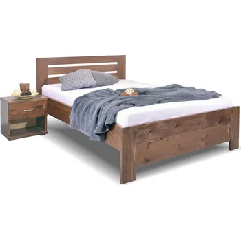Postel BedWorld Rita 140x200 cm smrk