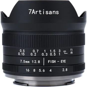 Objektiv 7Artisans 7,5mm f/2,8 II Fisheye pro MFT