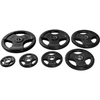 Olympijský kotoučový set pogumovaný 50 mm - 145 kg