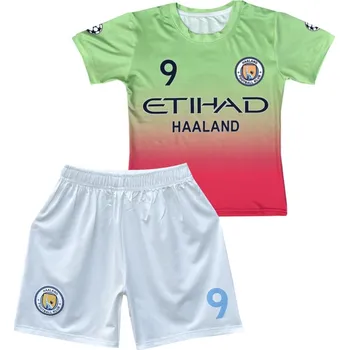 Numberoplus Dětský fotbalový dres Komplet - Erling Haaland HL09 Velikost: 11 roků (vel.140)