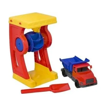 Dětské hřiště Zestaw do piasku z młynkiem, wywrotką i łopatką