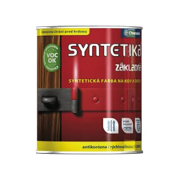 barva na kov Chemolak Syntetika 2,5 l bílá ( )