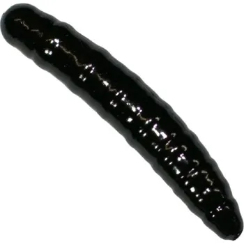 Umělá nástraha Revol Baits nástraha Larva 35mm příchuť krevetka, barva černá 15ks