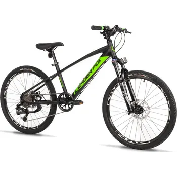 Dětské kolo Dětské kolo Leader Fox CAPITAN 24" Disc /1x8/ 2025 černá/zelená