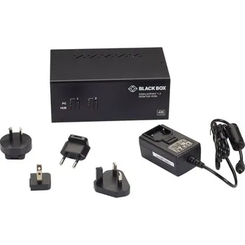 Monitor BlackBox KVM Switch - Dual-Monitor,DisplayPort 1.2,4K/60Hz