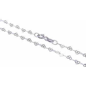 Řetízek Šperky Jan Kos Jan Kos jewellery Stříbrný řetízek zdobený 12106680