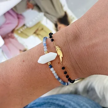 Módní doplněk Carla Dámský náramek Bistrore černo-zlatá One size