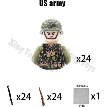 Stavebnice LEGO Stavební bloky válečníků s příslušenstvím | Styl Lego - Brown gun-12189390013