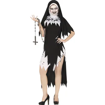 Karnevalový kostým Guirca Prokletá jeptiška dámský kostým Velikost: 42 – 44 (L)