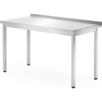 Dílenský stůl Nástěnný stůl – přišroubovaný, hloubka 700 mm, HENDI, Profi Line, 1400x700x(H)850mm