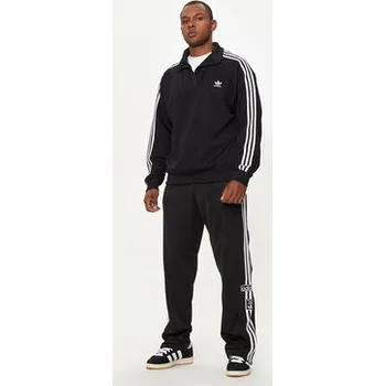 Pánské oblečení adidas Mikina adicolor Funnel IZ4803 Černá Regular Fit S