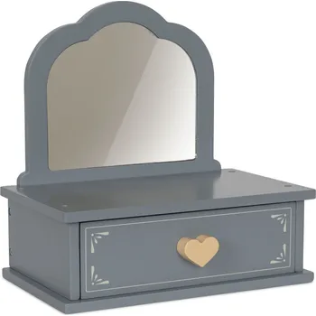 Toaletní stolek Konges Slojd Zrcátko se šuplíčkem Konges Sløjd Wooden Makeup Mirror with Drawer