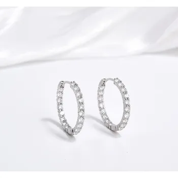 Náušnice Jan Kos jewellery Stříbrné náušnice se zirkony MHT-2971/SW00