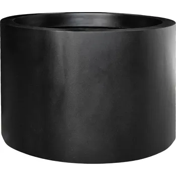 Květináč Jumbo Max Middle High Black Ø 110 cm / V 70 cm