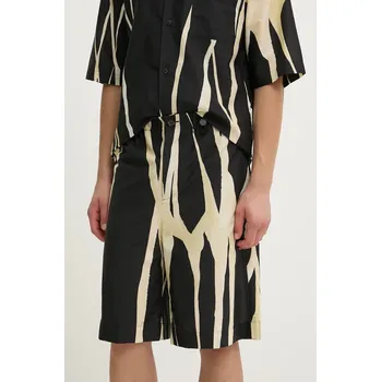 Pánské kraťasy Kraťasy Nanushka FELIX NM24PFPA01899 černá 99X, vel. L