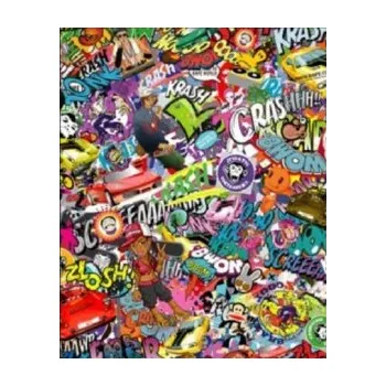 Polep vozidla Stickerbomb TLK-058 auto wrap fólie 152x2000cm - interiér/exteriér