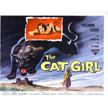 Plakát Plakát, Obraz - Cat Girl 02